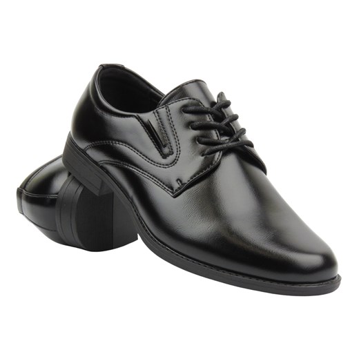 Eleganckie półbuty dziecięce, buty komunijne - Unisoft 24ML26-6777, czarne ze sklepu ulubioneobuwie w kategorii Półbuty dziecięce - zdjęcie 178864913