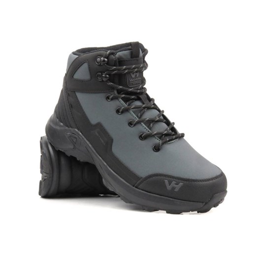 Sneakersy, trekkingi męskie- Vanhorn 23-34061, szare ze sklepu ulubioneobuwie w kategorii Buty trekkingowe męskie - zdjęcie 178866233