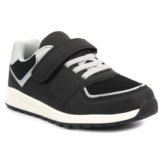 Sportowe buty dziecięce, młodzieżowe - BEFADO 514Y014, czarne ze sklepu ulubioneobuwie w kategorii Buty sportowe dziecięce - zdjęcie 178866944