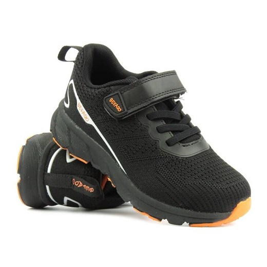 Buty dziecięce, sportowe, adidasy Befado 516X341, czarne ze sklepu ulubioneobuwie w kategorii Buty sportowe dziecięce - zdjęcie 178868812