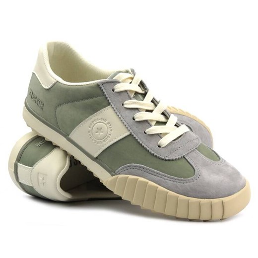 Buty męskie sportowe BIG STAR NN174517, zielone ze sklepu ulubioneobuwie w kategorii Trampki męskie - zdjęcie 178870981