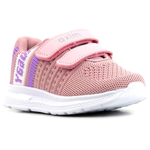 Buty sportowe dziecięce, adidasy AXIM 22140, różowe 26 okazja ulubioneobuwie