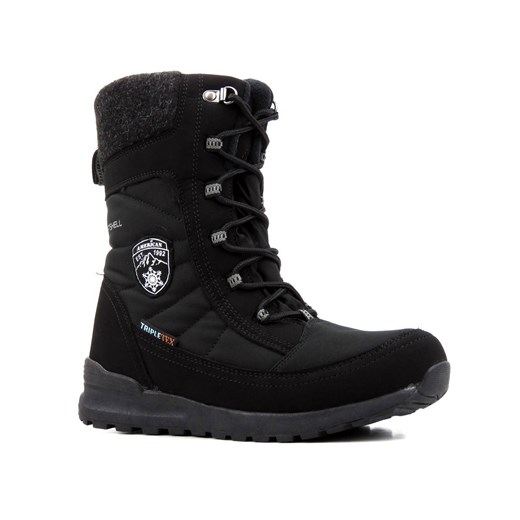 Wysokie śniegowce damskie AMERICAN CLUB SN23/23, Softshell i Tripletex ze sklepu ulubioneobuwie w kategorii Śniegowce damskie - zdjęcie 178873473