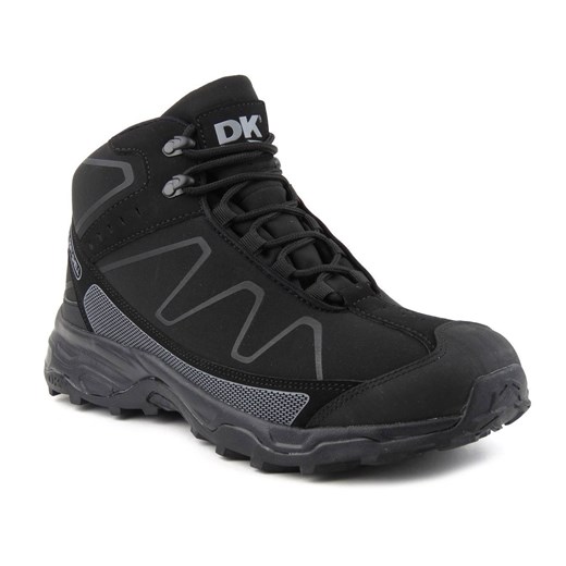 Wysokie buty męskie trekkingowe DK Aqua SoftShell 2147, czarne ze sklepu ulubioneobuwie w kategorii Buty trekkingowe męskie - zdjęcie 178875070