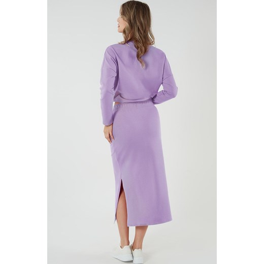 Spódnica damska maxi liliowa Stella, Kolor liliowy, Rozmiar S, Italian Fashion ze sklepu Intymna w kategorii Spódnice - zdjęcie 178879053