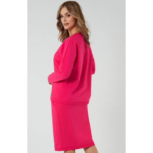 Spódnica midi fuksja Stella, Kolor fuksja, Rozmiar S, Italian Fashion ze sklepu Intymna w kategorii Spódnice - zdjęcie 178879064