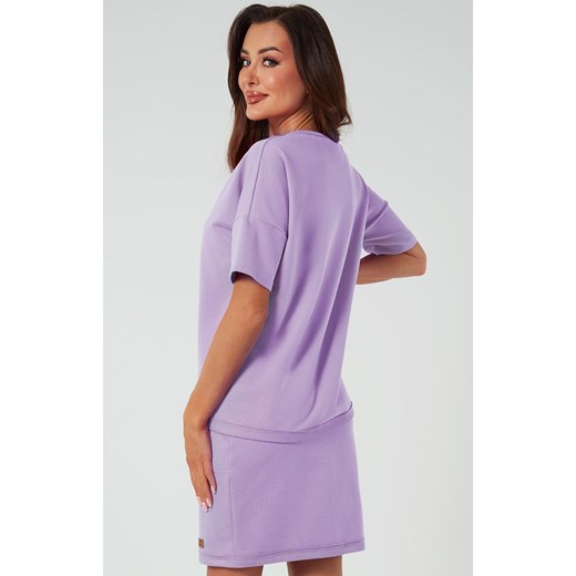 Spódnica damska mini liliowa Stella, Kolor liliowy, Rozmiar S, Italian Fashion ze sklepu Intymna w kategorii Spódnice - zdjęcie 178879084