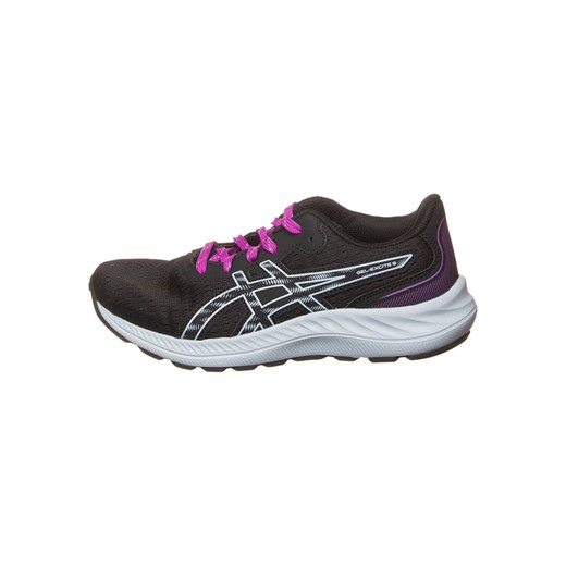 asics Buty &quot;Excite 9 GS&quot; w kolorze czarno-fioletowym do biegania 35 okazyjna cena Limango Polska