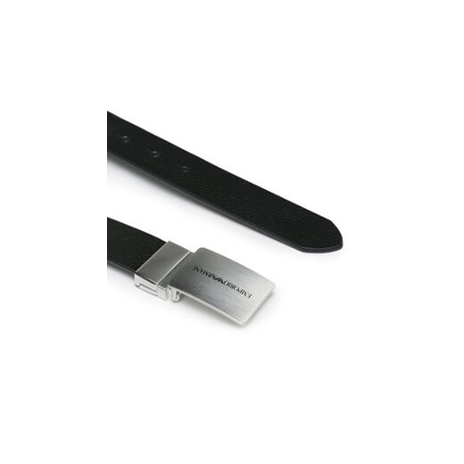 Emporio Armani Pasek Męski Y4S563 Y737E 88044 Czarny Emporio Armani uniwersalny MODIVO