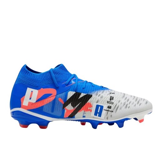 Buty piłkarskie Puma Future 8 Match Forever FG/AG 108423 01 niebieskie ze sklepu ButyModne.pl w kategorii Buty sportowe męskie - zdjęcie 178880920