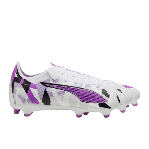 Buty piłkarskie Puma Ultra 5 Match Forever FG/AG 108412 01 białe ze sklepu ButyModne.pl w kategorii Buty sportowe męskie - zdjęcie 178880923