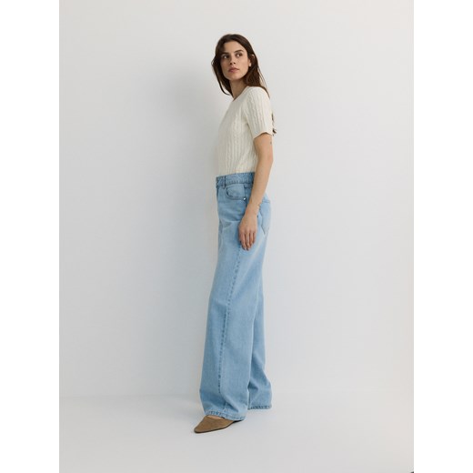 Jeansy damskie Reserved 