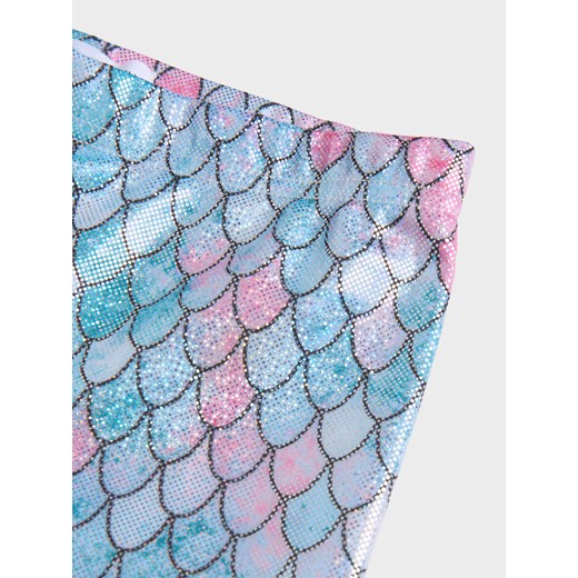 Sinsay - Krótkie legginsy z połyskiem - wielobarwny Sinsay 110 Sinsay