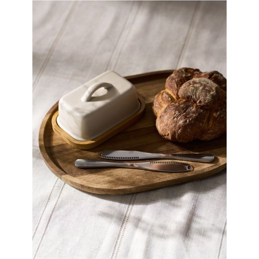 Sinsay - Nóż do masła 2 pack - srebrny ze sklepu Sinsay w kategorii Noże kuchenne - zdjęcie 178884563