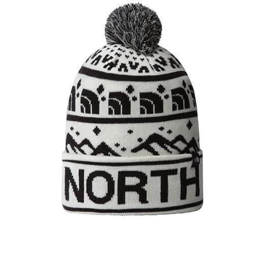 Czapka The North Face Ski Tuke Beanie 0A4SIEQ4C1 - biała ze sklepu streetstyle24.pl w kategorii Czapki zimowe damskie - zdjęcie 178884652