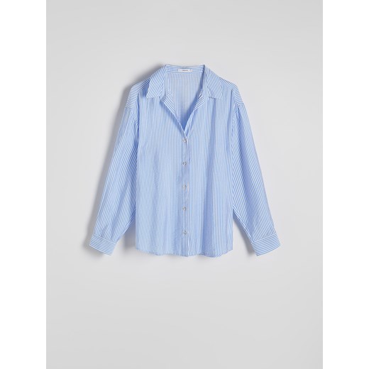 Reserved - Koszula z wiskozą - jasnoniebieski Reserved M Reserved