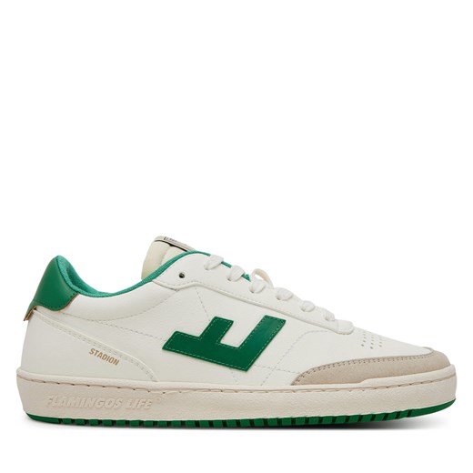 Buty sportowe męskie Flamingos Life białe wiązane na wiosnę 