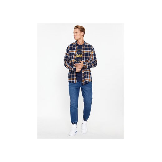 Jack&Jones Koszula 12235982 Granatowy Slim Fit L MODIVO