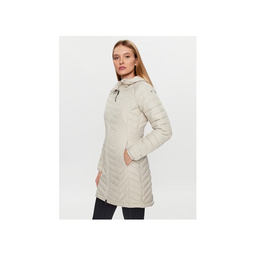 Columbia Kurtka przejściowa Powder Lite™ 1748311 Beżowy Regular Fit ze sklepu MODIVO w kategorii Kurtki damskie - zdjęcie 178893491