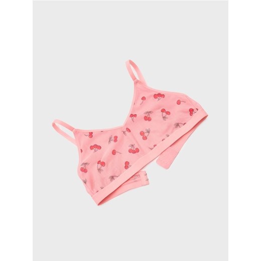 Sinsay - Top z owocowym motywem - różowy Sinsay L Sinsay