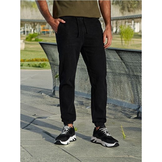 Sinsay - Jeansy jogger - czarny ze sklepu Sinsay w kategorii Jeansy męskie - zdjęcie 178899371