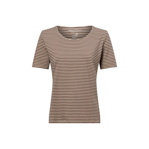 Franco Callegari Koszulka damska Kobiety Bawełna mocca w paski ze sklepu vangraaf w kategorii Bluzki damskie - zdjęcie 178899472