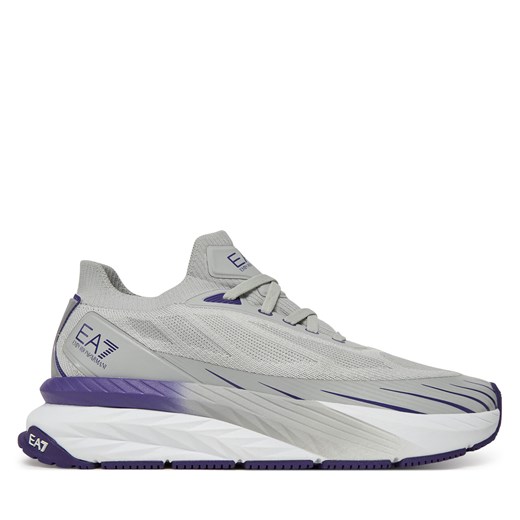Sneakersy EA7 Emporio Armani X8X176 XK377 U478 Szary ze sklepu eobuwie.pl w kategorii Buty sportowe męskie - zdjęcie 178899853