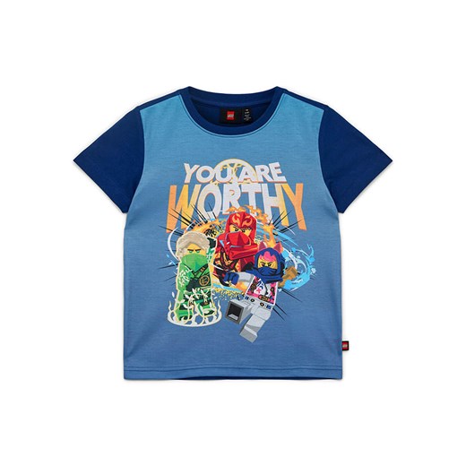 LEGO Koszulka w kolorze granatowym ze wzorem ze sklepu Limango Polska w kategorii T-shirty chłopięce - zdjęcie 178900222
