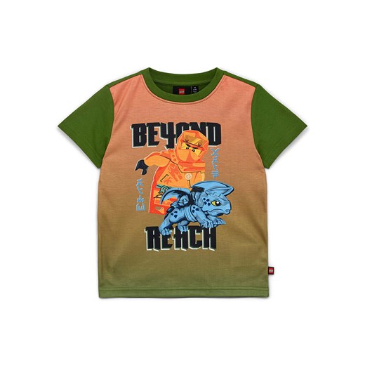 LEGO Koszulka w kolorze zielonym ze wzorem ze sklepu Limango Polska w kategorii T-shirty chłopięce - zdjęcie 178900224