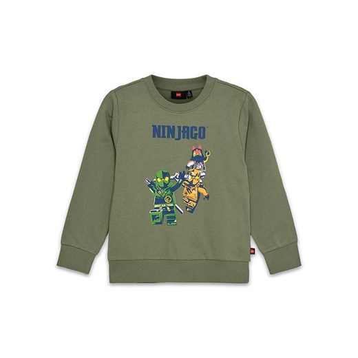 LEGO Bluza w kolorze zielonym ze wzorem ze sklepu Limango Polska w kategorii Bluzy chłopięce - zdjęcie 178900332