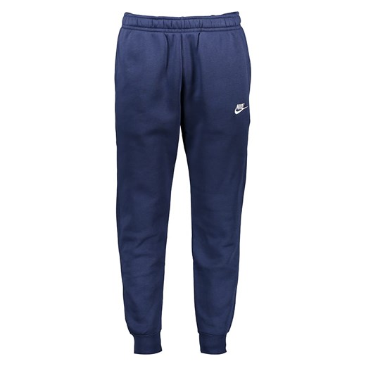 Nike Sportswear Spodnie dresowe &quot;Club Fleece&quot; w kolorze granatowym ze sklepu Limango Polska w kategorii Spodnie męskie - zdjęcie 178900500