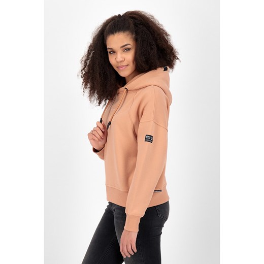 Bluza damska pomarańczowy Alife And Kickin casual z bawełny 