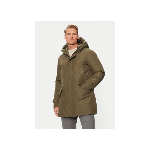 Woolrich Kurtka puchowa CFWOOU0487MRUT0001 Zielony Regular Fit Woolrich XXL MODIVO