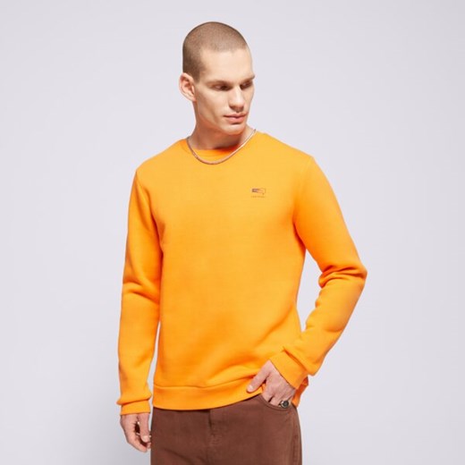 CONFRONT BLUZA SMALL LOGO CREW ORANGE ze sklepu Sizeer w kategorii Bluzy męskie - zdjęcie 178902652