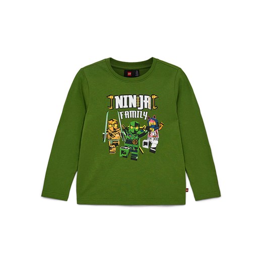 LEGO Koszulka w kolorze zielonym ze wzorem ze sklepu Limango Polska w kategorii T-shirty chłopięce - zdjęcie 178903021