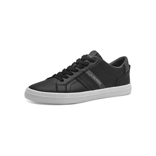 s.Oliver Sneakersy w kolorze czarnym ze sklepu Limango Polska w kategorii Trampki męskie - zdjęcie 178903163