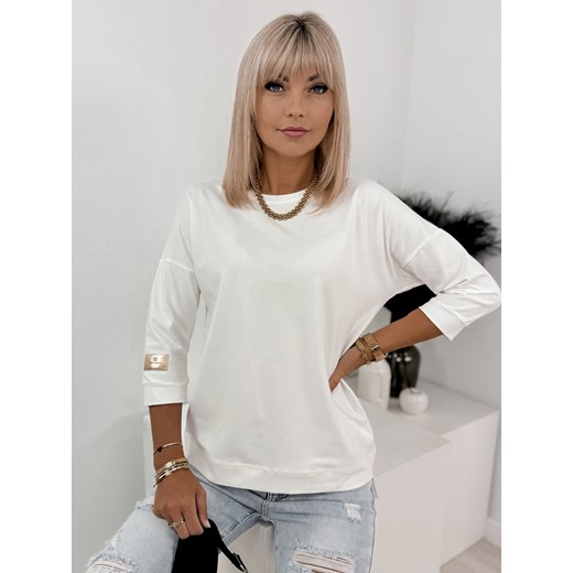 bluzka nair ecru one size ze sklepu UBRA w kategorii Bluzki damskie - zdjęcie 178903630