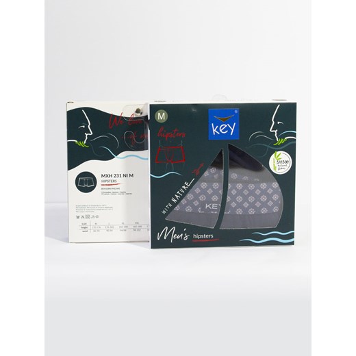 Majtki męskie Key 