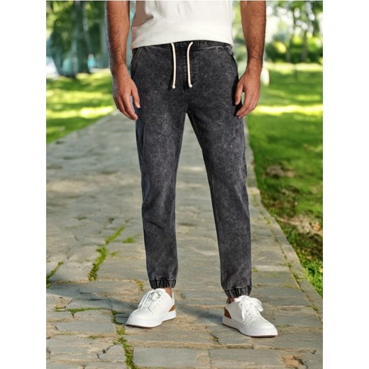 Sinsay - Jeansy jogger - szary ze sklepu Sinsay w kategorii Jeansy męskie - zdjęcie 178911443