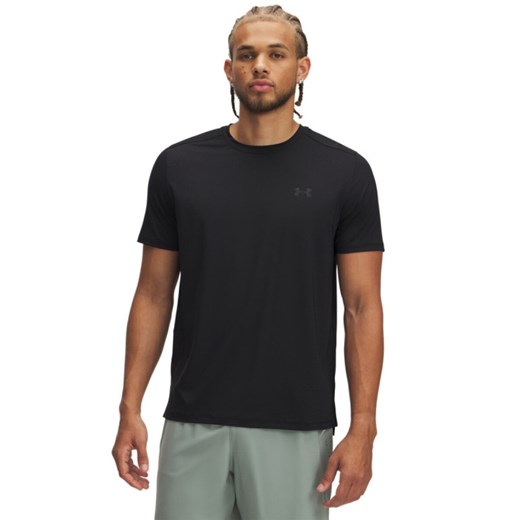 Męska koszulka do biegania Under Armour UA Launch Elite - czarna ze sklepu Sportstylestory.com w kategorii T-shirty męskie - zdjęcie 178911861