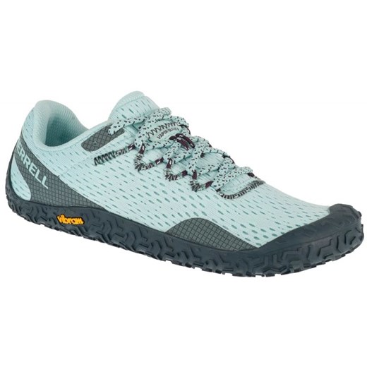 Buty do biegania Merrell Vapor Glove 6 J068330 niebieskie ze sklepu ButyModne.pl w kategorii Buty sportowe damskie - zdjęcie 178913723