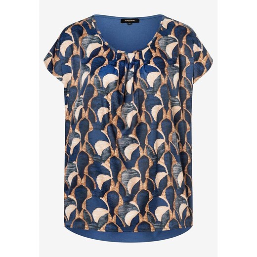 More & More Koszulka w kolorze złoto-niebieskim - id: 16696860 - marki More & More - 178915001 More & More Koszulka w kolorze złoto-niebieskim ze sklepu Limango Polska w kategorii Bluzki damskie - zdjęcie 178915001