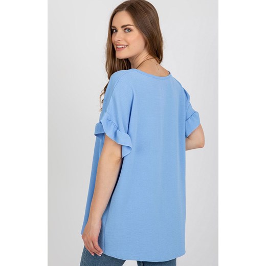 Bluzka damska Italy Moda z krótkimi rękawami