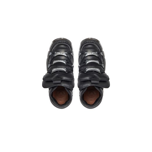 Buty sportowe damskie New Rock sneakersy wiązane na platformie 