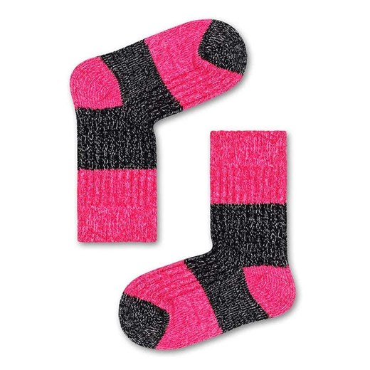 Happy Socks Skarpety w kolorze różowo-czarnym Happy Socks 24-26 Limango Polska promocyjna cena