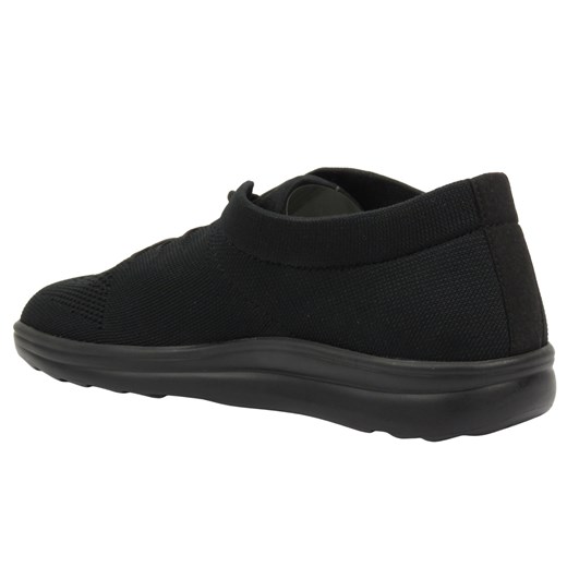 Sneakersy, buty sportowe męskie Berkemann 05550-999, czarne Berkemann USA: 7.5, UK: 7 ulubioneobuwie