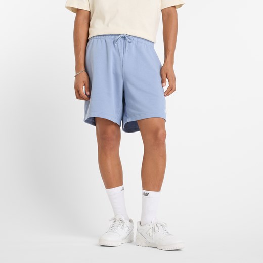 Spodenki męskie New Balance MS41520DUS – niebieskie ze sklepu New Balance Poland w kategorii Spodenki męskie - zdjęcie 178930861