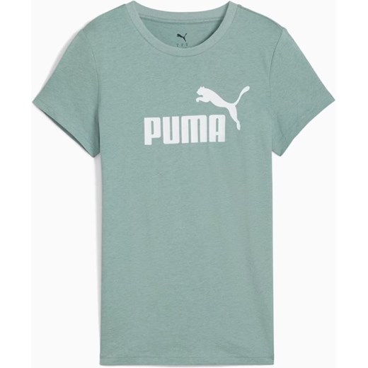 Koszulka damska ESS No. 1 Logo Heather Tee Puma ze sklepu SPORT-SHOP.pl w kategorii Bluzki damskie - zdjęcie 178931413