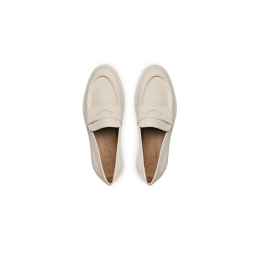 Badura Loafersy AMANTEA-E23-28180N Beżowy 37 MODIVO