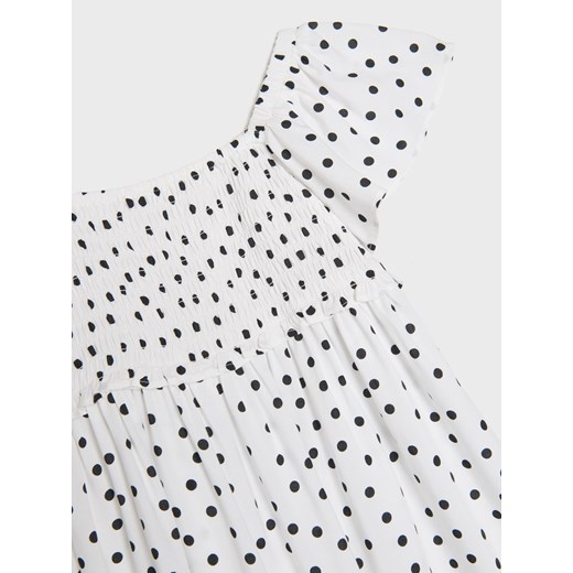 Sukienka dziewczęca biała Sinsay 